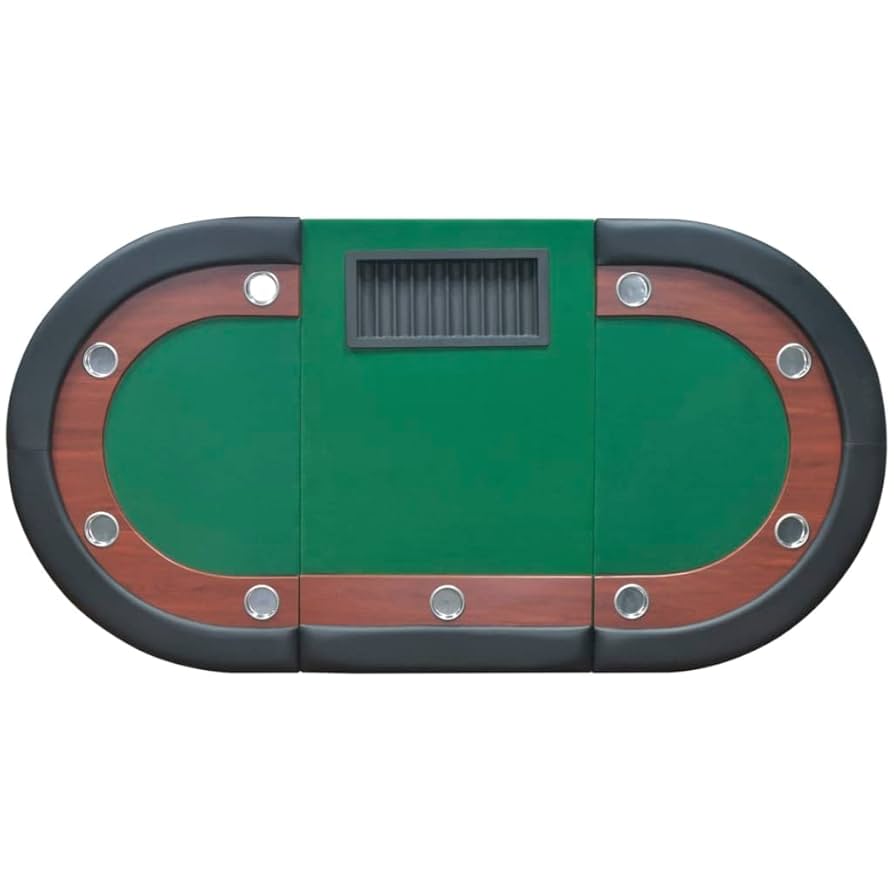 #2656 ポーカー テーブル グリーン 折りたたみ 10人対応 家庭用 業務用 P2倍!】 TiltPlay ポーカーテーブル 折りたたみ 10人対応 家庭用